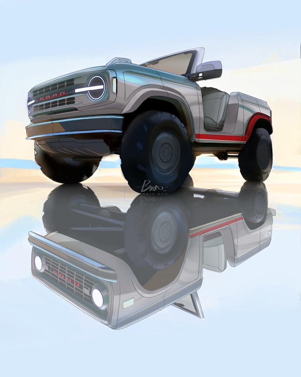 ford bronco roadster concept