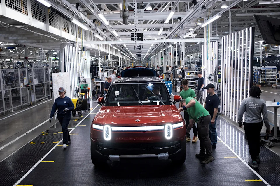 Tesla but no Rivian? Electric vehicle maker sues Ohio over ban on direct car sales