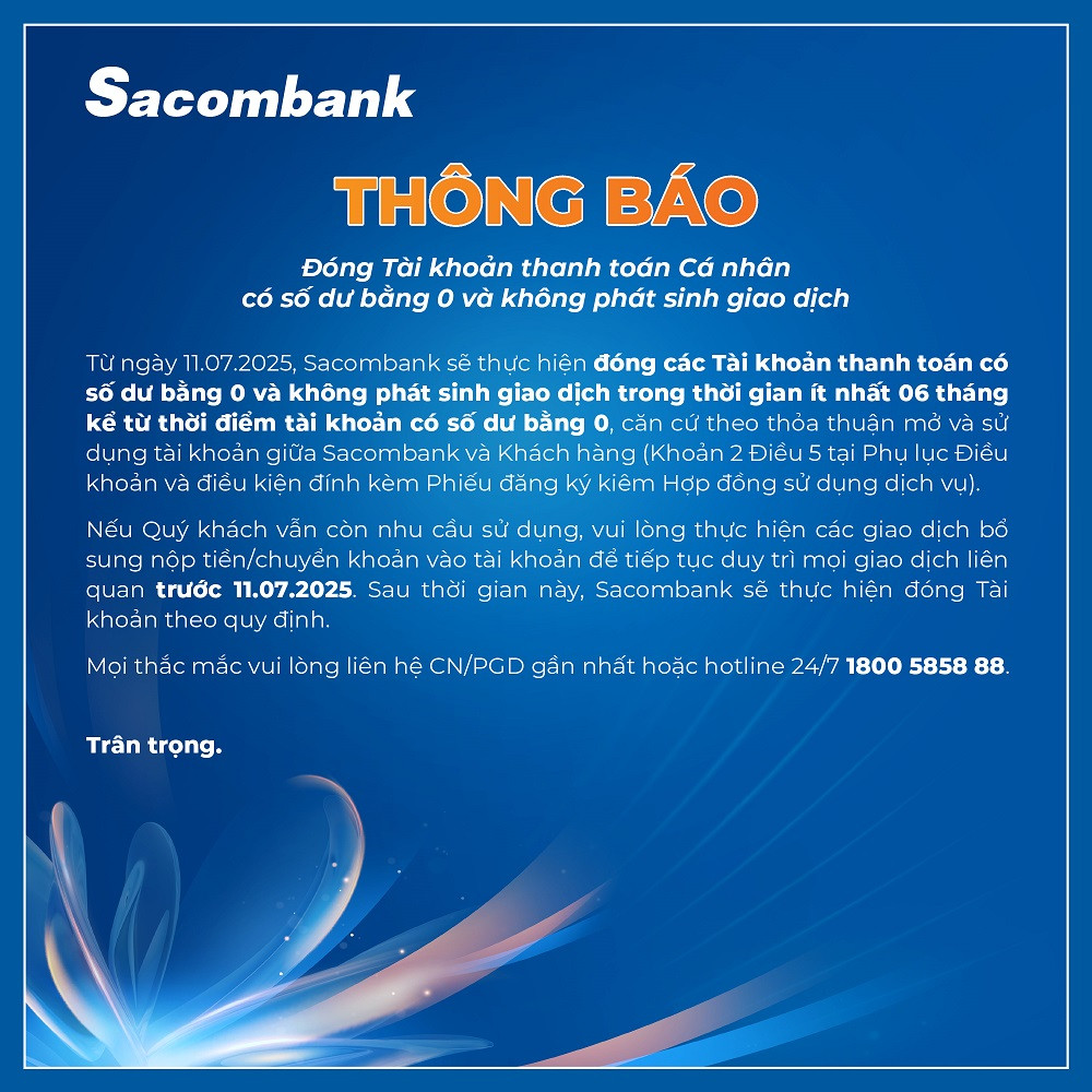 Tài khoản ngân hàng 'ngủ đông' bao lâu sẽ bị đóng?