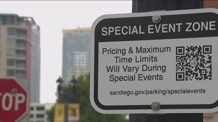 San Diego’s special event zone parking rates take effect Sept. 1