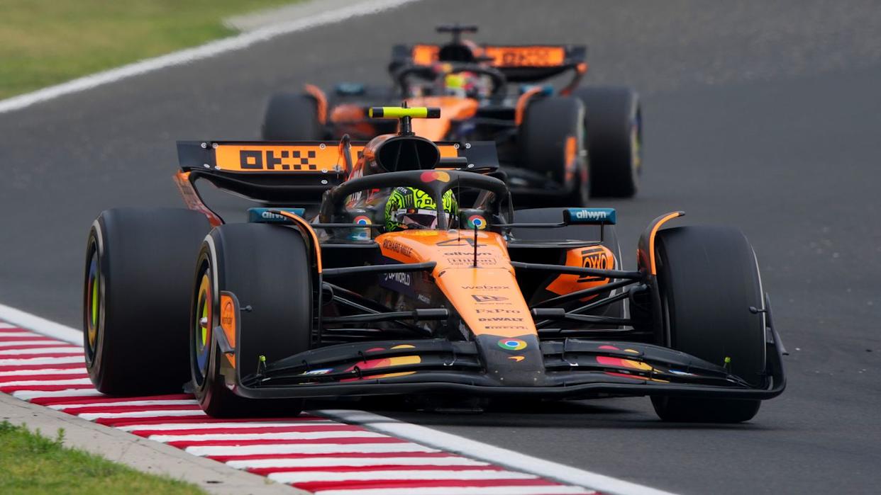 Lando Norris Wins with One-Stop Strategy in Hungary, McLaren Captures 200th Win