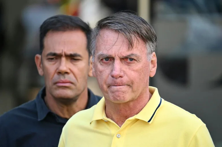 Former Brazilian President Jair Bolsonaro faces 40 years in prison over an alleged coup plot (Evaristo SA)