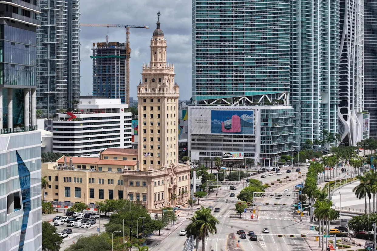 Miami’s Freedom Tower reopens as Trump ramps up arrests in city of Cuban migrant pride