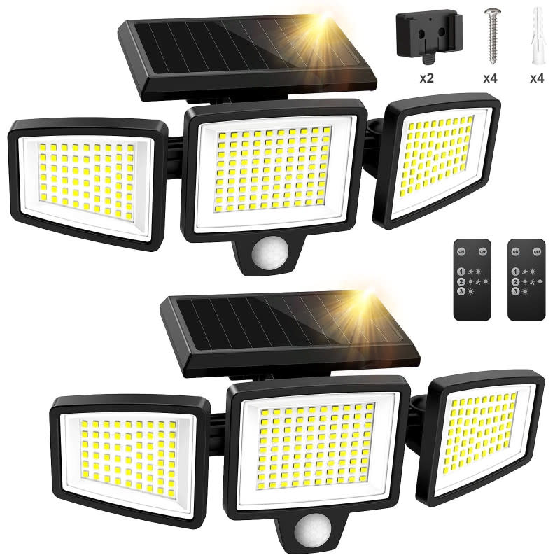 Walmart Is Selling 'Very Bright' $90 Outdoor Solar Lights for Just $30, and Shoppers Say They're 'by Far the Best'