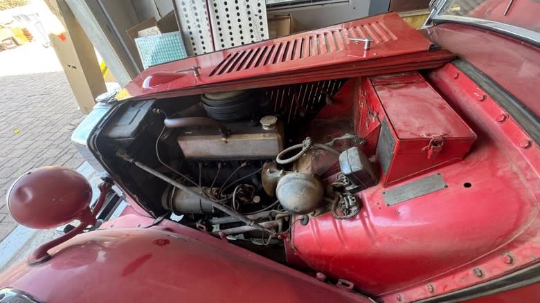 1952 MGTD project engine image