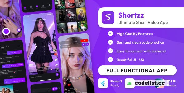 Shortzz - Tiktok Clone - Short Video App Live streaming App - 17 April 2025