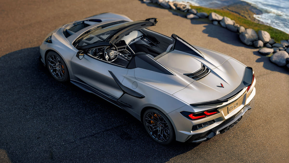 The Chevrolet C8 Corvette ZR1X Quail Silver Limited Edition in Photos