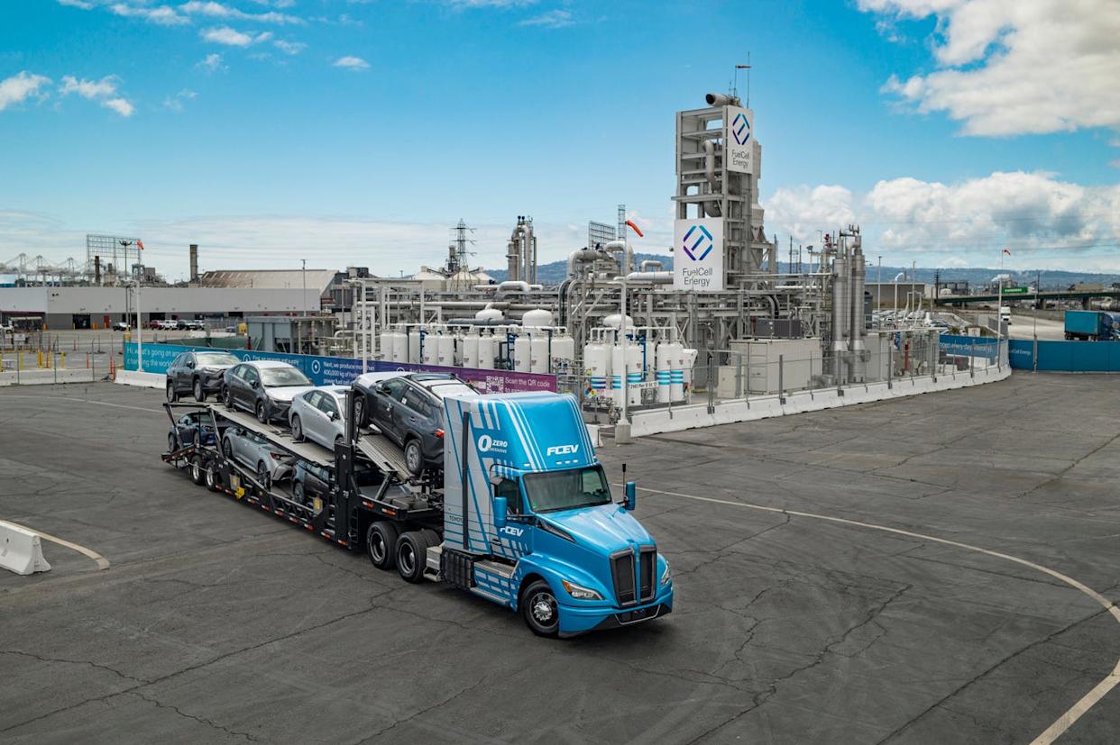 Toyota to Use Hydrogen Port Trucks, Fuel-Cell Parts Depot to Curb Carbon Emissions