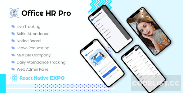 Office HR Pro v1.0 - Live tracking app + Web Admin Panel Office HR Pro v1.0 - Live tracking app + Web Admin Panel