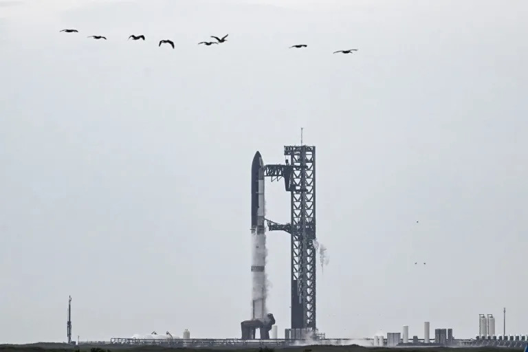 SpaceX's Starship megarocket launches on latest test flight