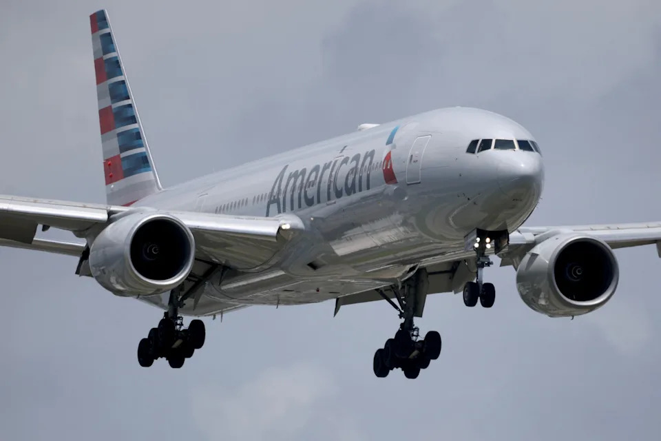 Joe Raedle/Getty Images - PHOTO: American Airlines Lowers Yearly Outlook After Q3 Earnings Reveal
