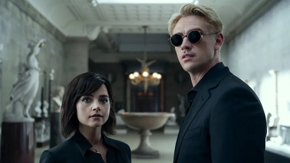 Jenna Coleman and Boyd Holbrook in “The Sandman” Season 2 (Netflix)