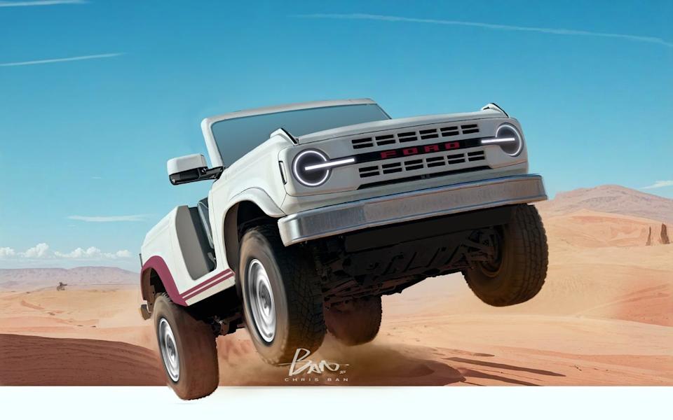 ford bronco roadster concept
