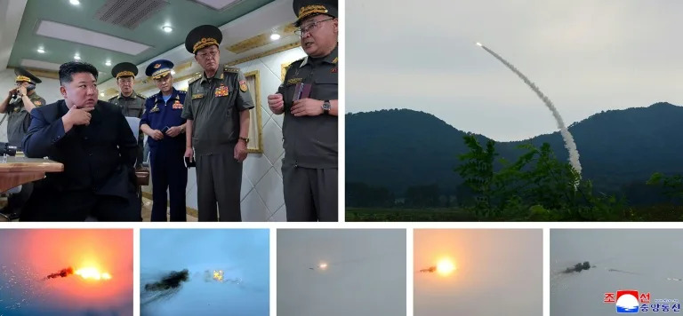 North Korea test-fires two new air defence missiles: KCNA