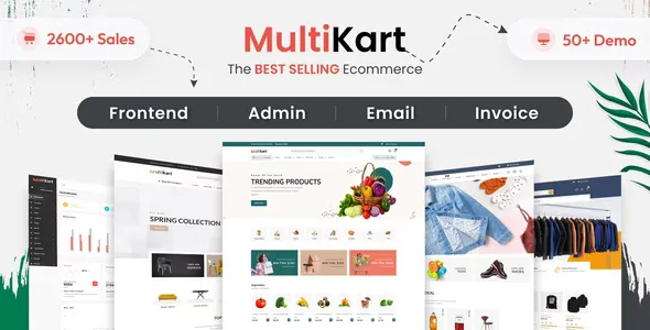 Multikart - eCommerce HTML + Admin + Email + Invoice Template v4.0