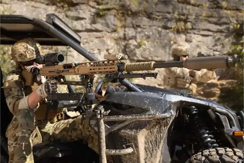 A REAPR mounted on a vehicle.