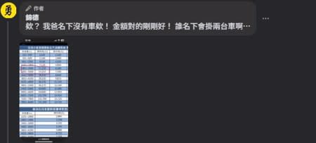 廖錦德PO出楊小姐盜刷證據。(圖/廖錦德臉書)