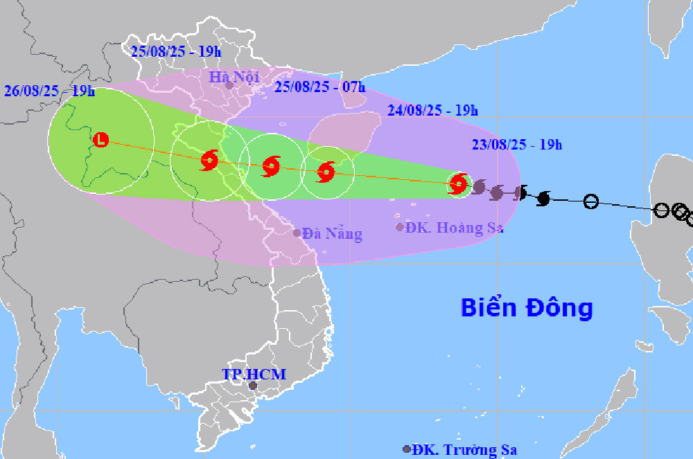 Bão số 5 rất đặc biệt, không kém bão Yagi về gió mạnh, đang di chuyển rất nhanh
