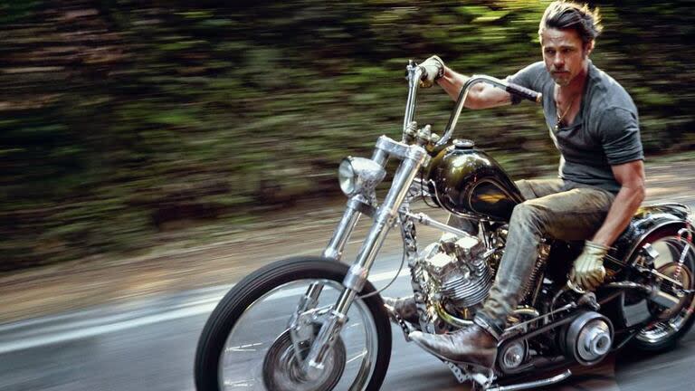 Las motos son la pasión del actor fuera de los sets