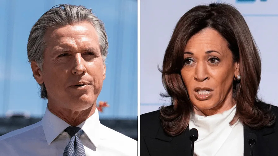 Newsom edges out Harris among California Democrats in hypothetical presidential primary: Poll