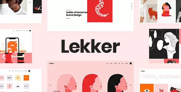 Lekker - Portfolio WordPress Theme v1.7