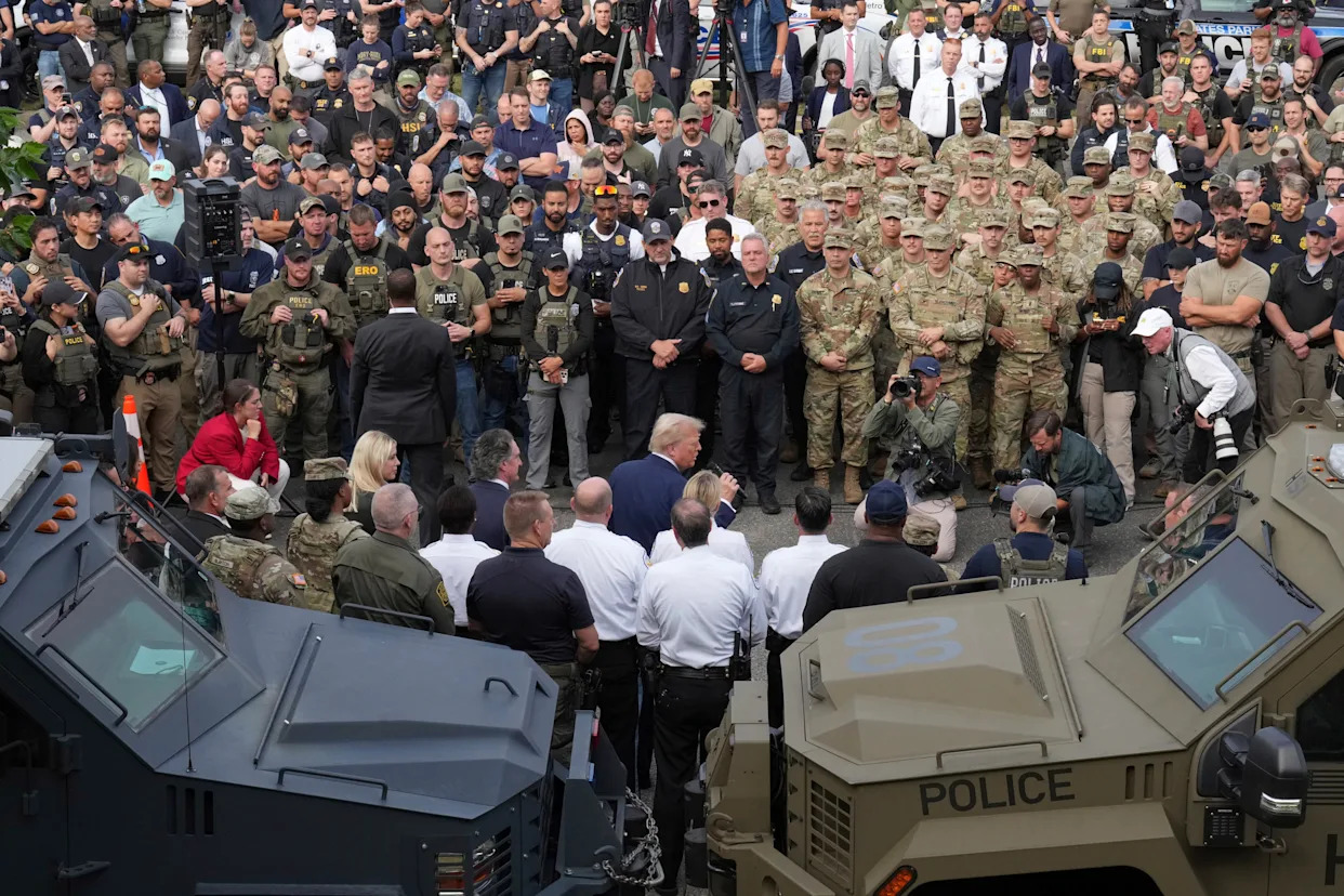 National Guard troops in DC will carry ‘service-issue weapons’