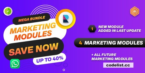 Marketing Business Modules Bundle for Perfex CRM v1.0.2