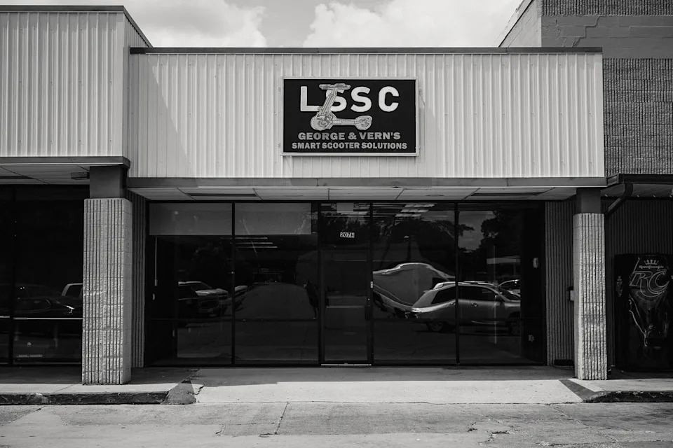 A now-shuttered LSSC storefront in Cleveland, Miss., once served as site for potential investors to learn more about the business venture. (Ashleigh Coleman for NBC News)