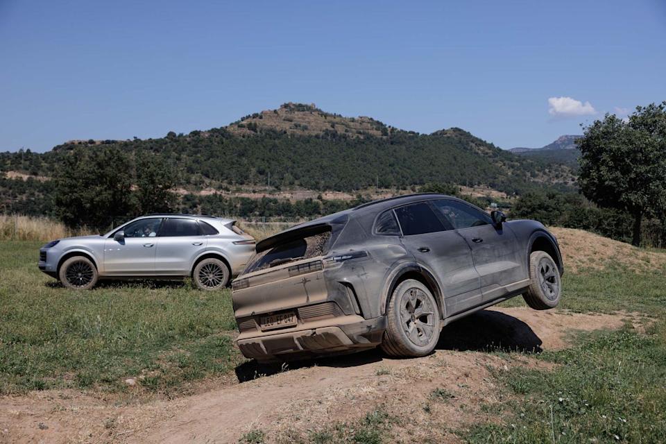 2026 porsche cayenne electric prototype
