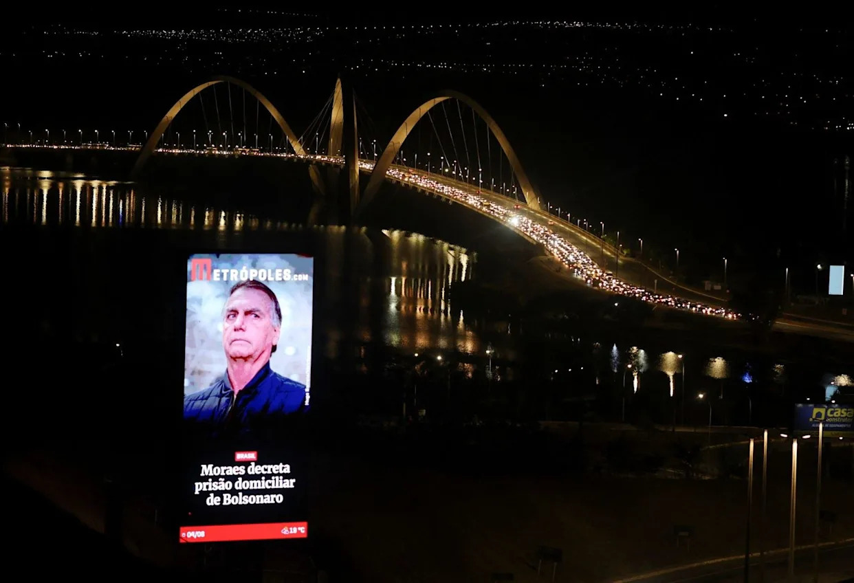 Brazil's former President Bolsonaro under house arrest