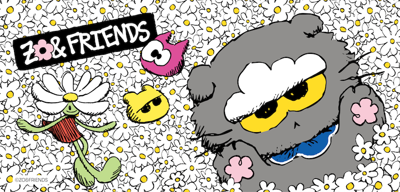 G-DRAGON × LINE FRIENDS 新キャラクター“ZO&FRIENDS”誕生！初のポップアップ開催決定