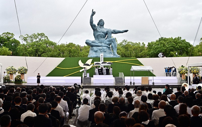 「核戦争のない世界、平和祈念像の前で誓う」　石破首相あいさつ全文