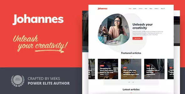 Johannes - Personal Blog Theme for Authors and Publishers v1.3.3