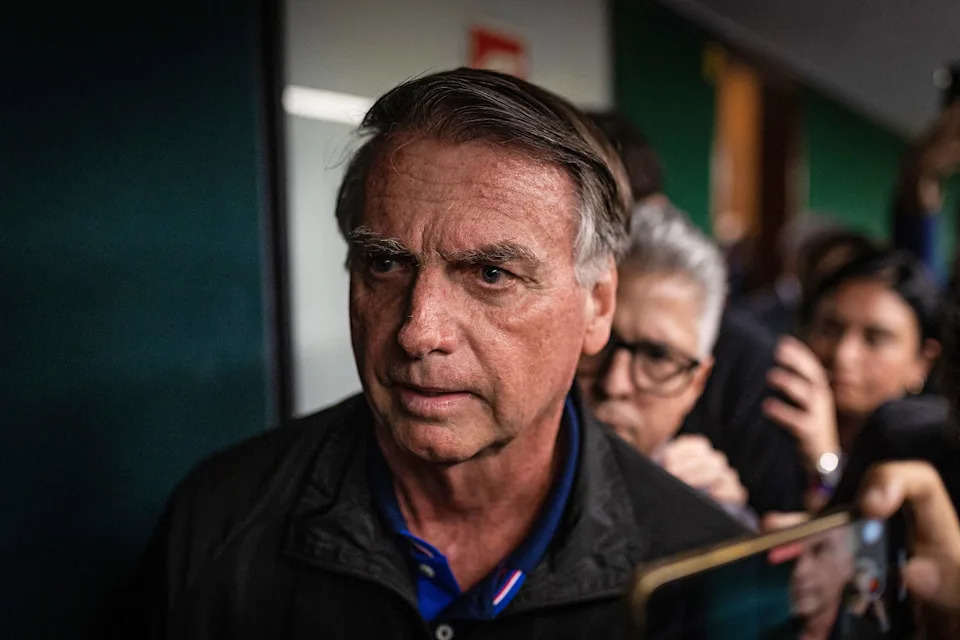 Former President Jair Bolsonaro Attends Meetings At National Congress (Arthur Menescal / Bloomberg / Getty Images)