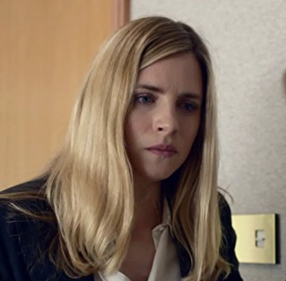 Brit Marling in 'Babylon' (Channel 4)