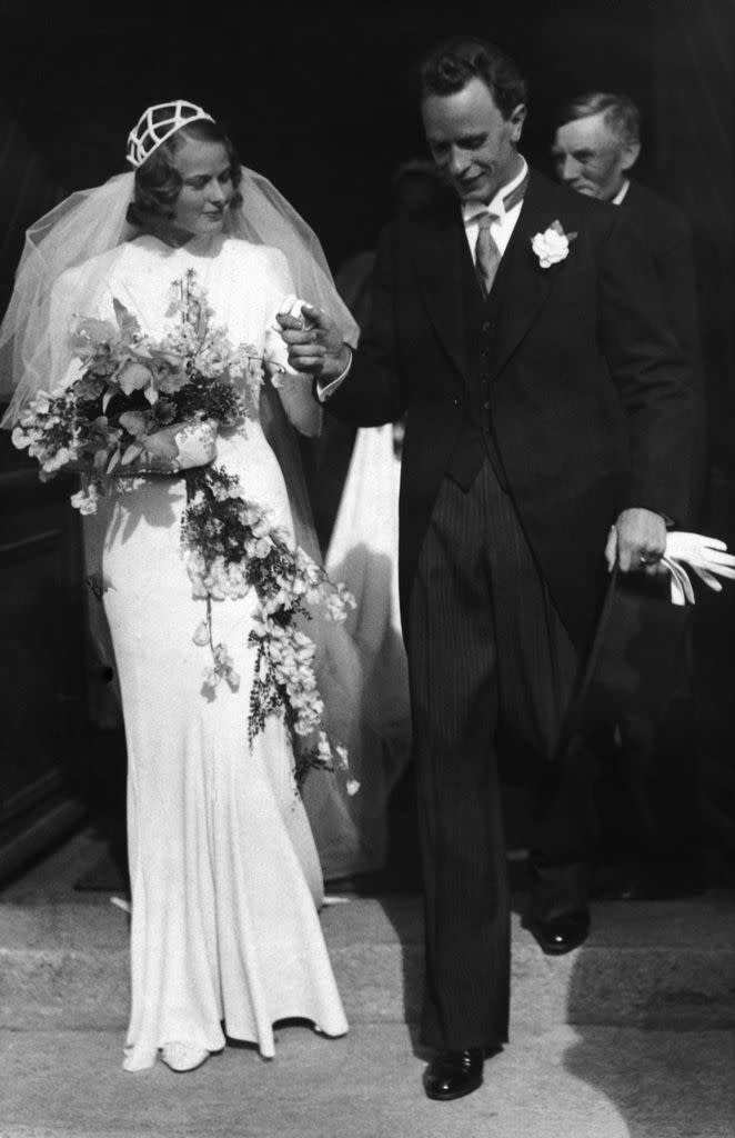 Boda de Ingrid Bergman y Petter Lindstrom