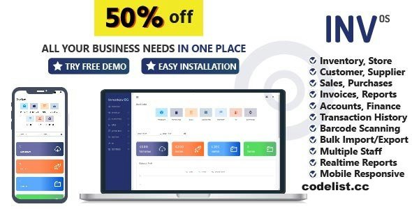 Inventory OS v2.0.0 - Inventory & Shop Manage
