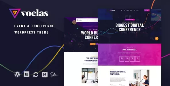 Voelas - Event & Conference WordPress Theme v1.1.5