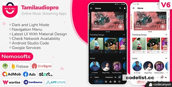 Tamilaudiopro v6.1 - Online Music Streaming Apps