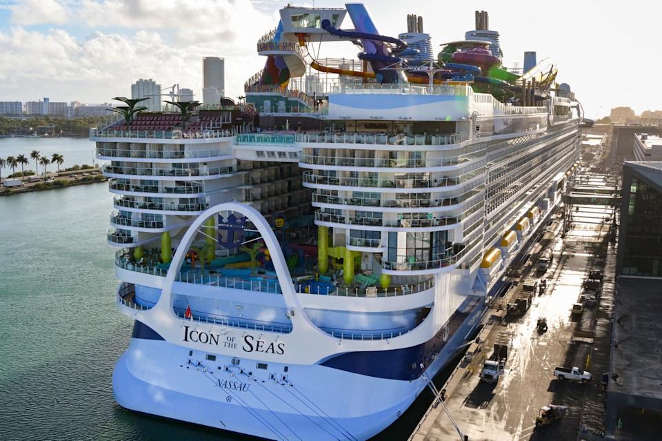 El incidente ocurrió a bordo del Icon of the Seas, crucero de Royal Caribbean (Getty Images)