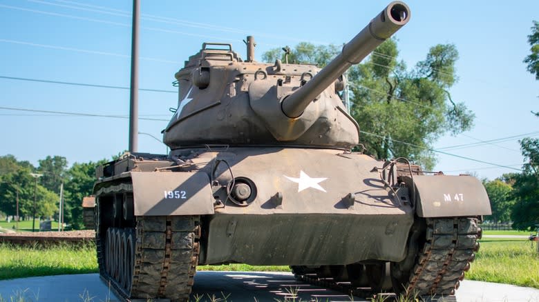 m47 patton tank