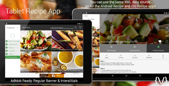 Tablet Recipe App Tablet Recipe App
