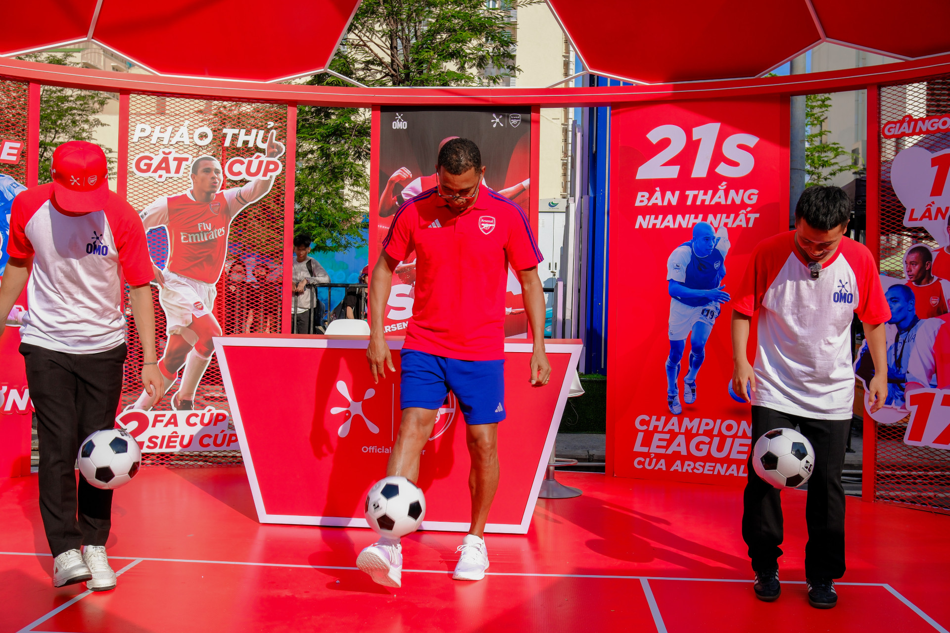 Gilberto Silva cùng nhiều nghệ sĩ, KOLs khuấy động sự kiện Pháo đài lấm bẩn