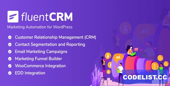 FluentCRM v2.8.2.0 - Marketing Automation For WordPress