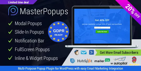 Master Popups - Popup Plugin for WordPress & Popup Editor v3.9.3