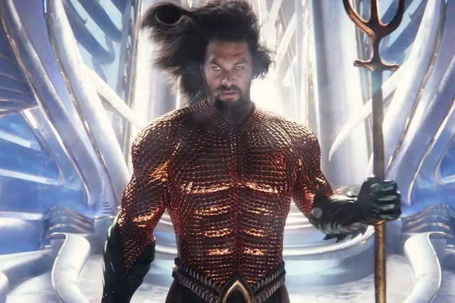 Warner Bros Pictures/DC Comics Jason Momoa as Aquaman in 'Aquaman and the Lost Kingdom'