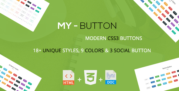 Mybutton - A Modern CSS3 Buttons Collection Mybutton - A Modern CSS3 Buttons Collection
