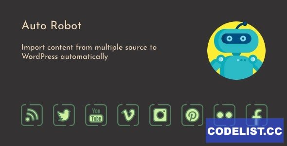 Auto Robot v2.9.6 - WordPress Autoblogging Plugin
