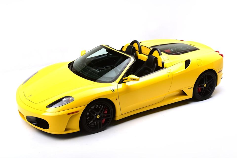 2005 ferrari f430. (photo by barrett jackson via getty images)