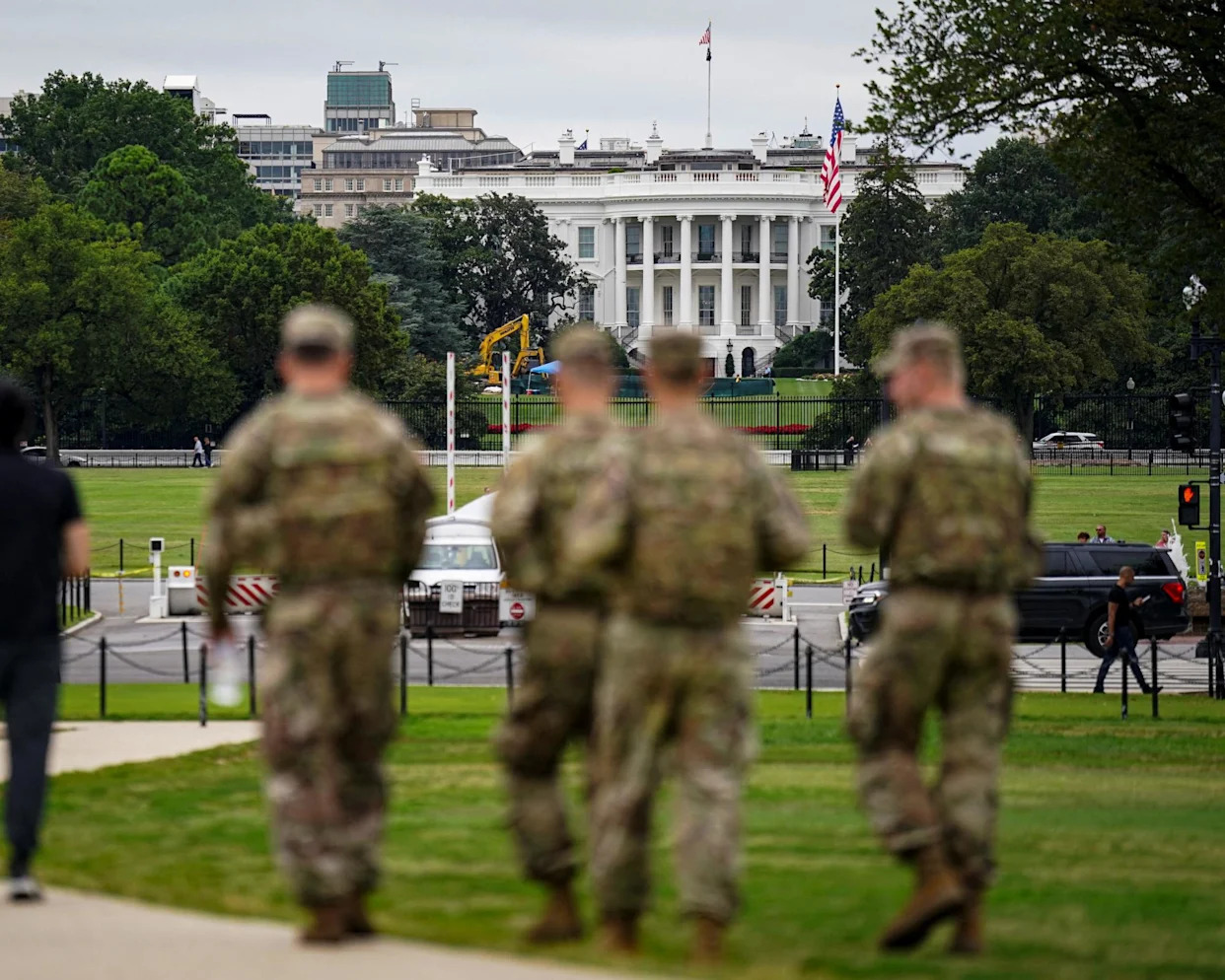 Trump ‘manufactured crisis’ to justify plan to send national guard to Chicago, leading Democrat says